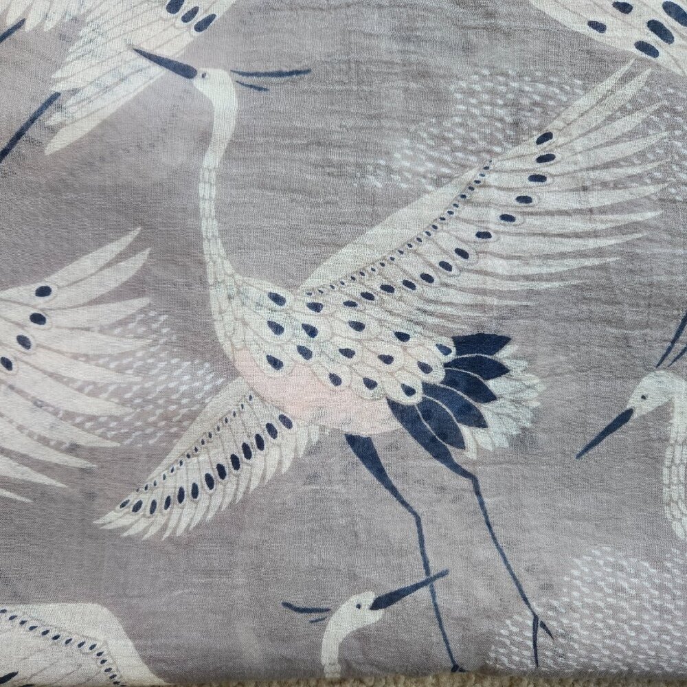Danica Studios Cotton Crane Scarf - Picture 3 of 5